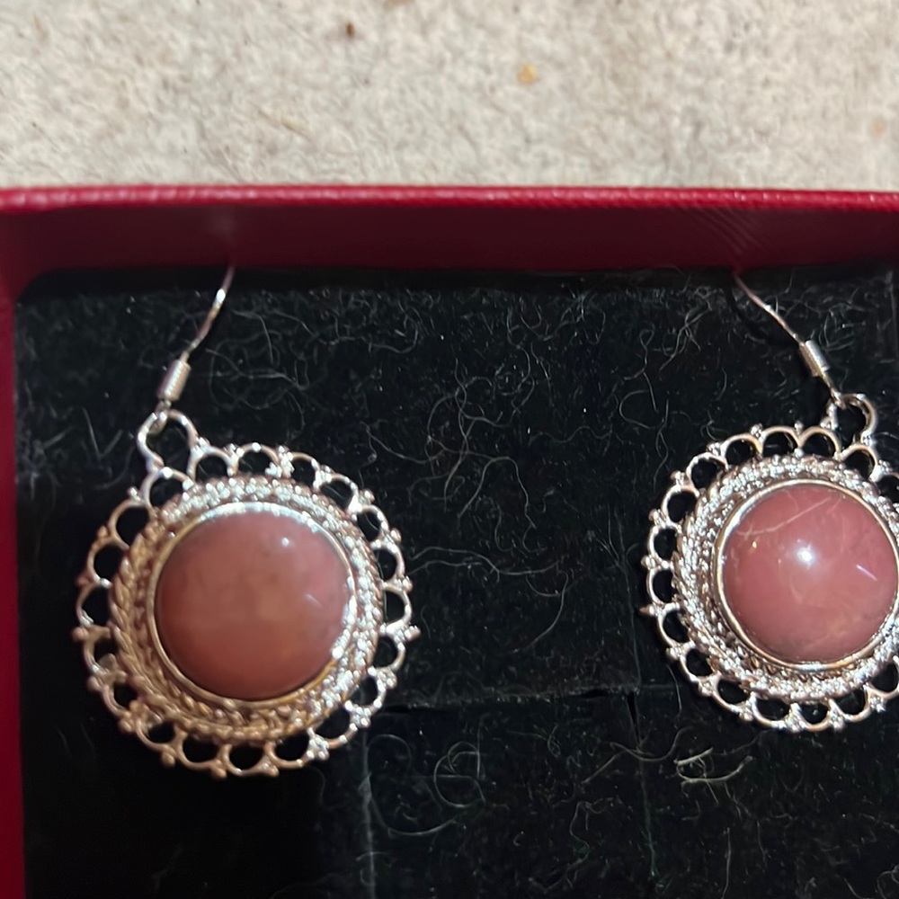 Rhodanite set for sale